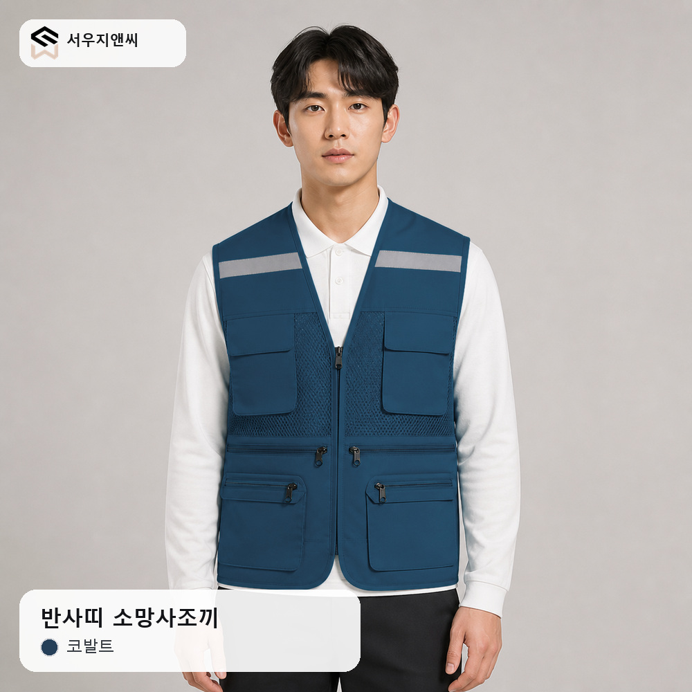 반사띠 소망사 조끼